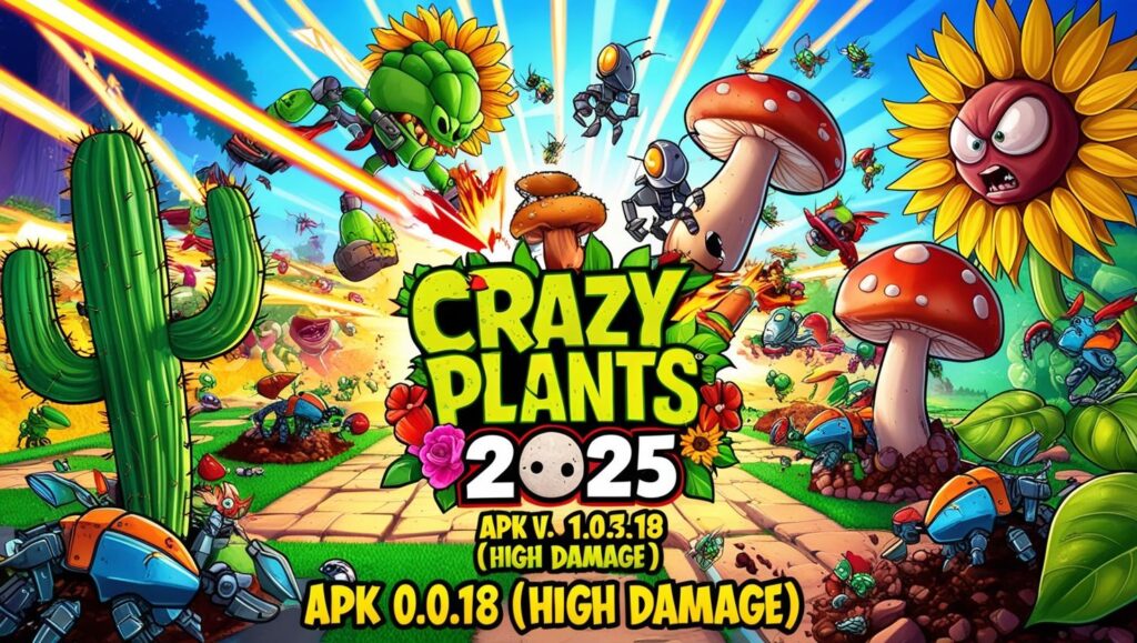Crazy Plants 2025 Apk v1.0.18 (High Damage)