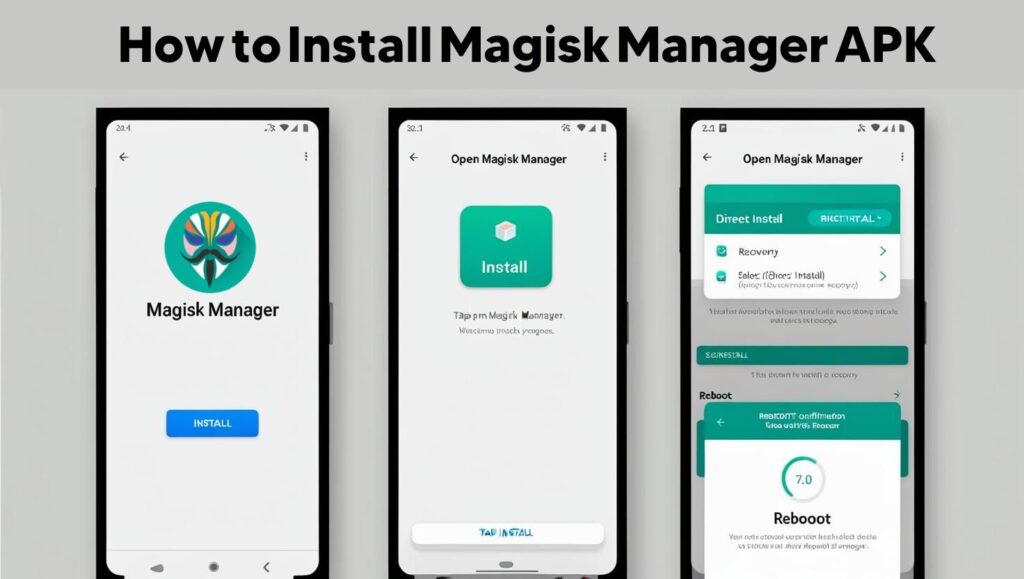 How to Install Magisk Manager APK