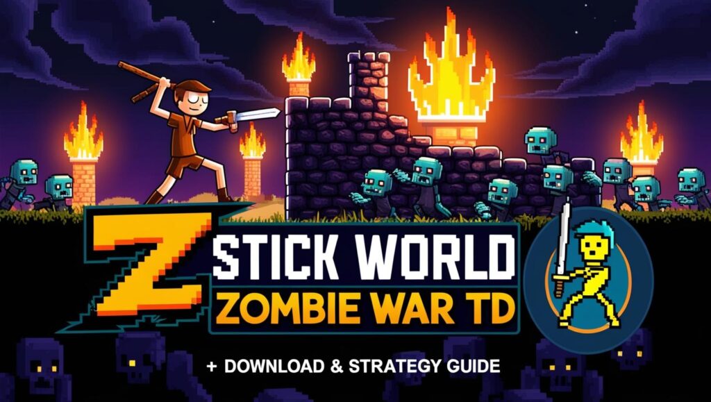 Stick World Z: Zombie War TD